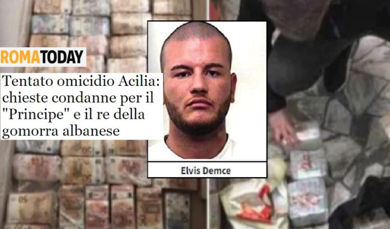 Prokuroria italiane kërkon dënimin e Elvis Demçes: “Princi” i gomorrës shqiptare në Romë